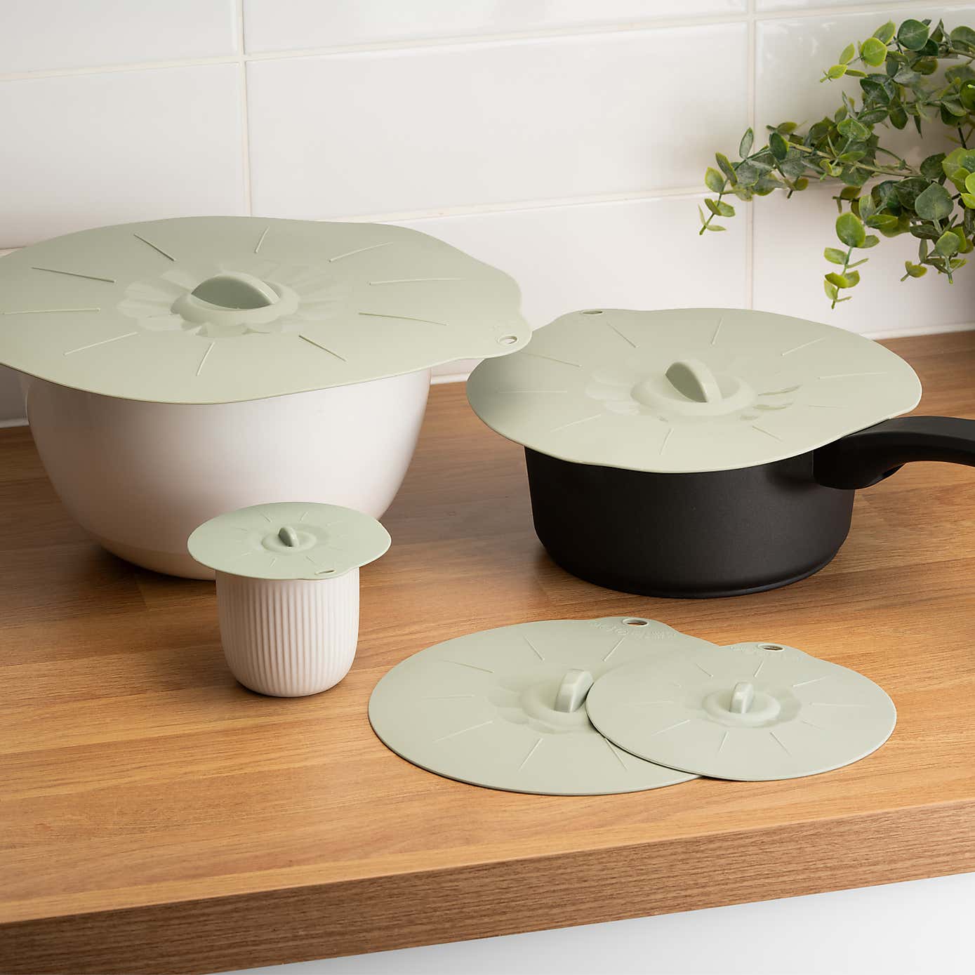 Handy Kitchen Silicone Pan Bowl Lids