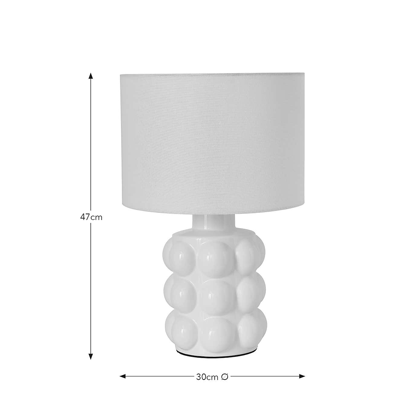 Bobble Retro Ceramic Table Lamp