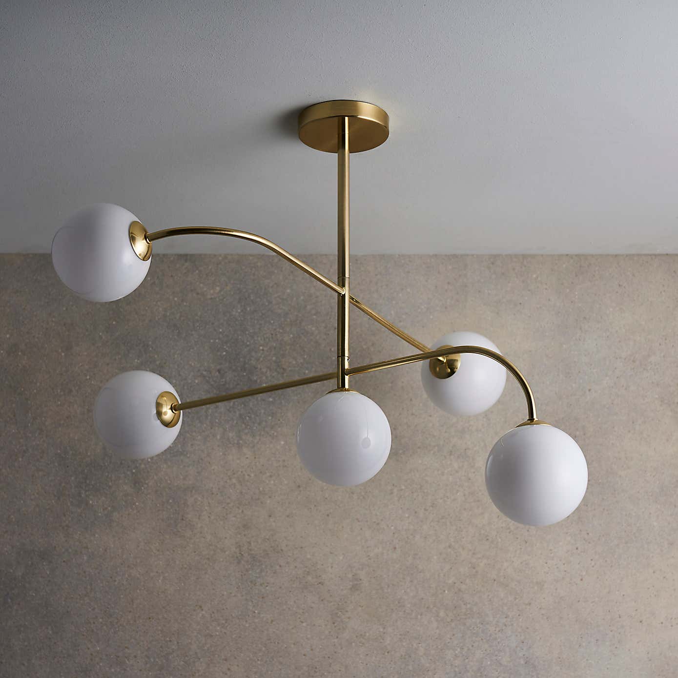 Hartwell 5 Light 32cm Flush Chandelier