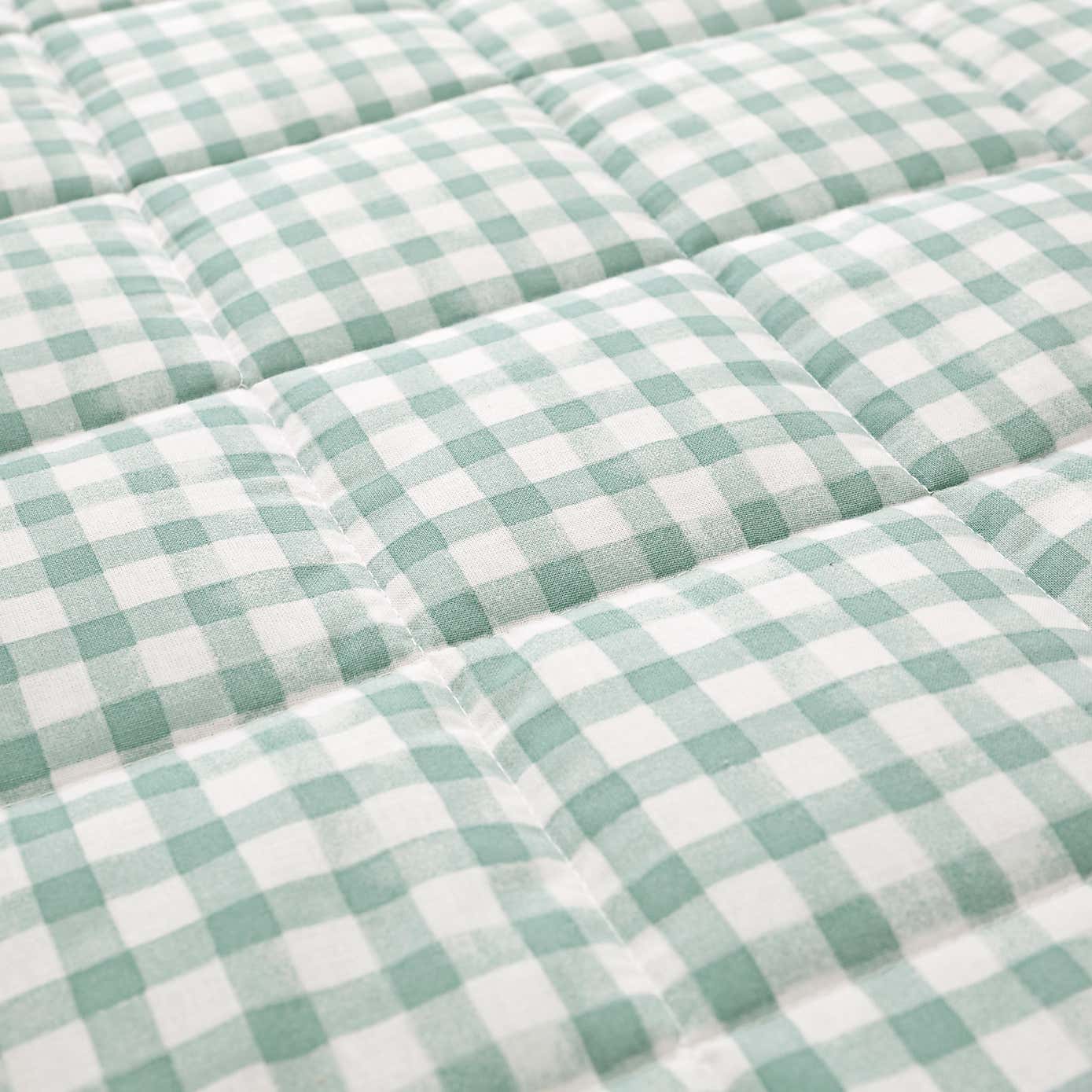 Green Gingham 4 Tog Quilt