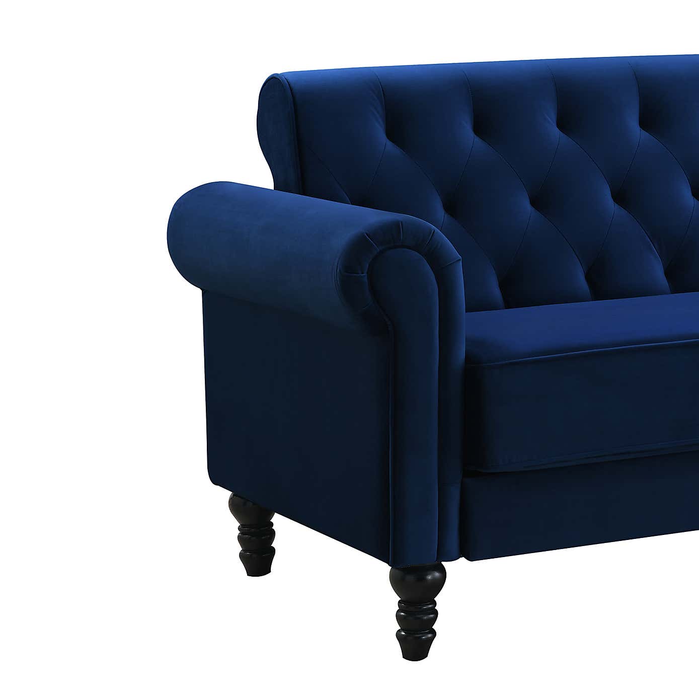 Greta Velvet 3 Seater Sofa