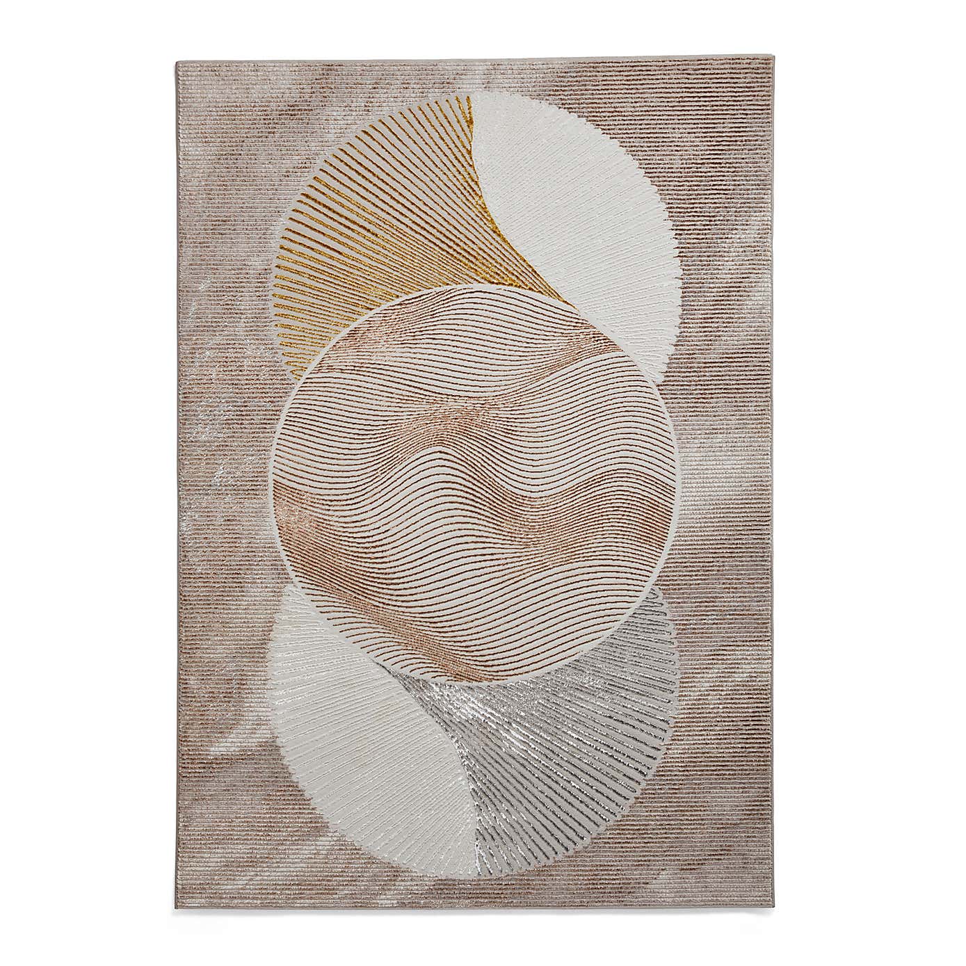 Creation Ribbed Art Deco Rug