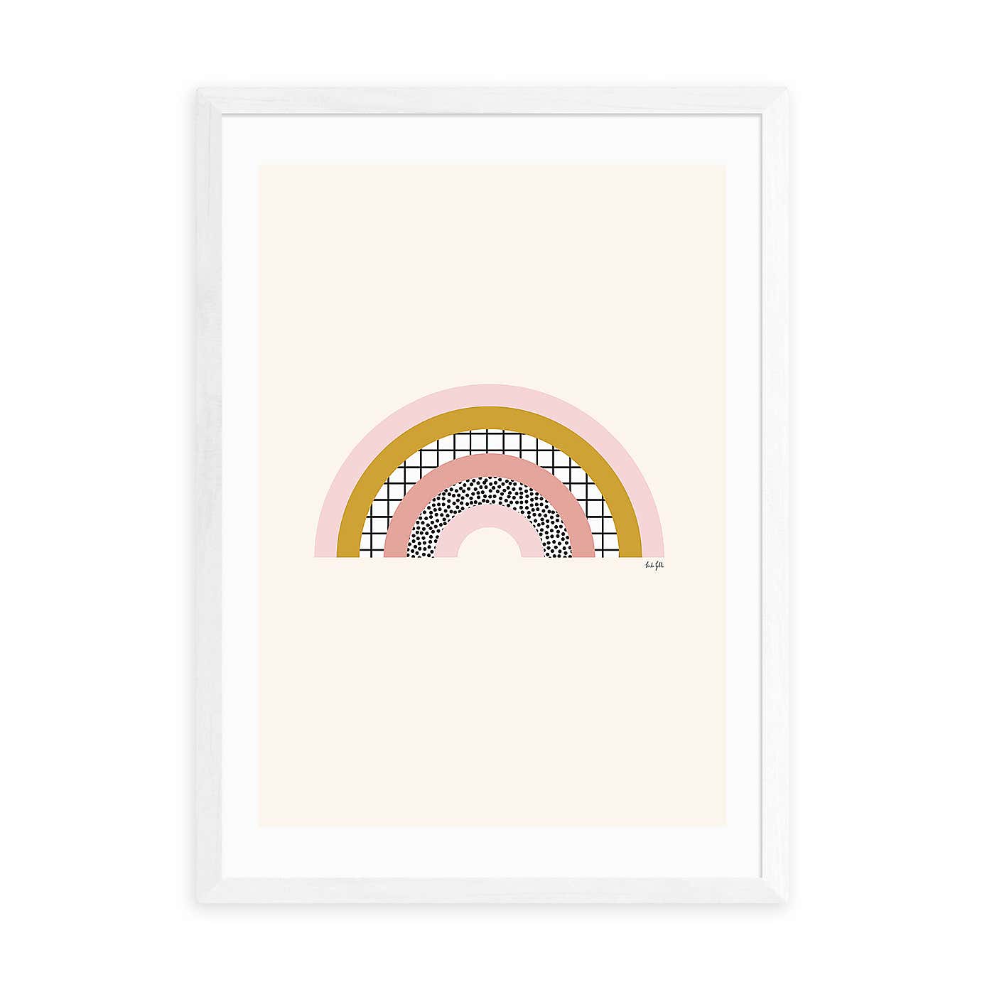 East End Prints Graphic Rainbow Print