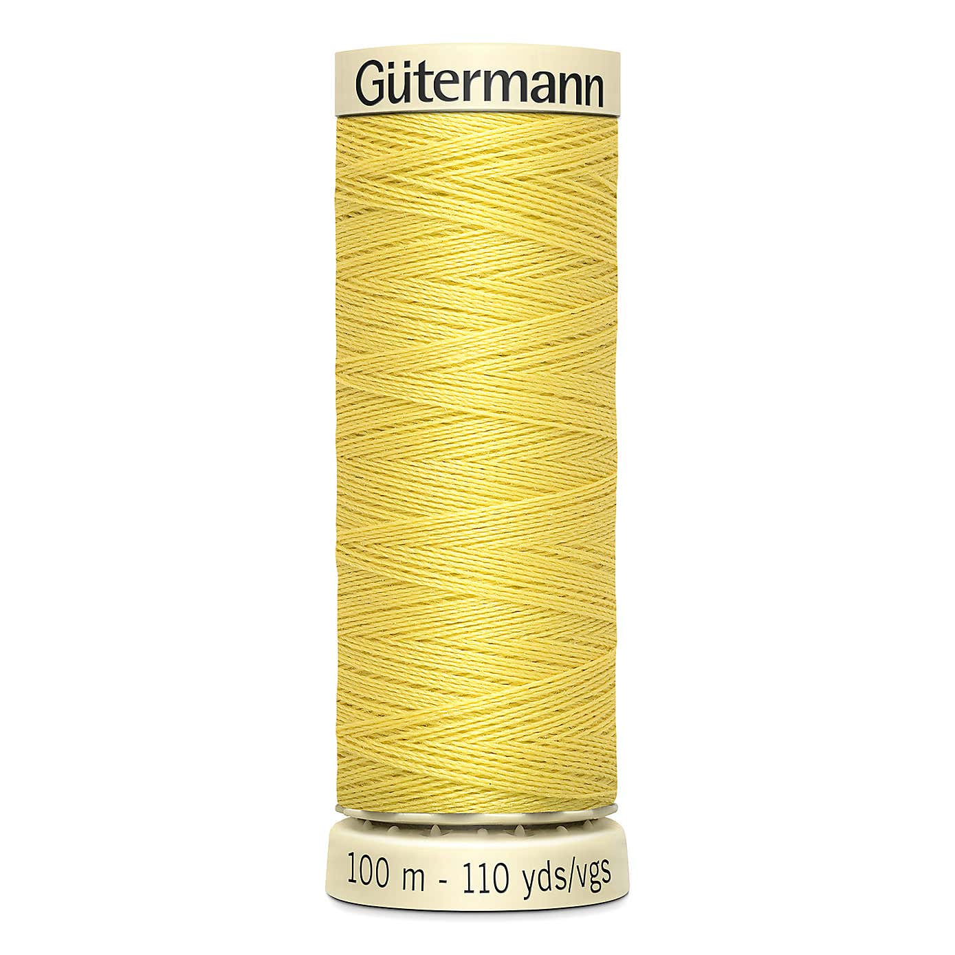 Gutermann Sew All Thread 100m Yellow (580)
