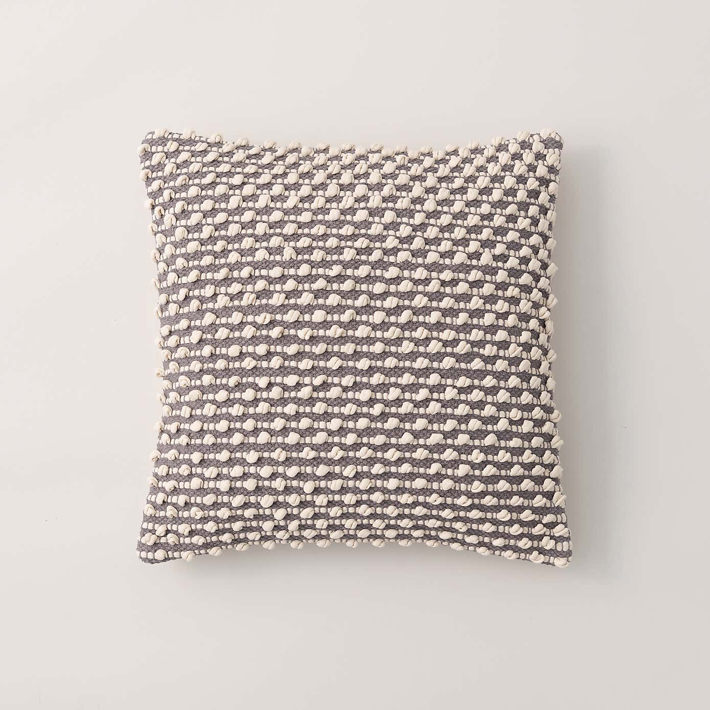 Jersey Bobble Square Cushion