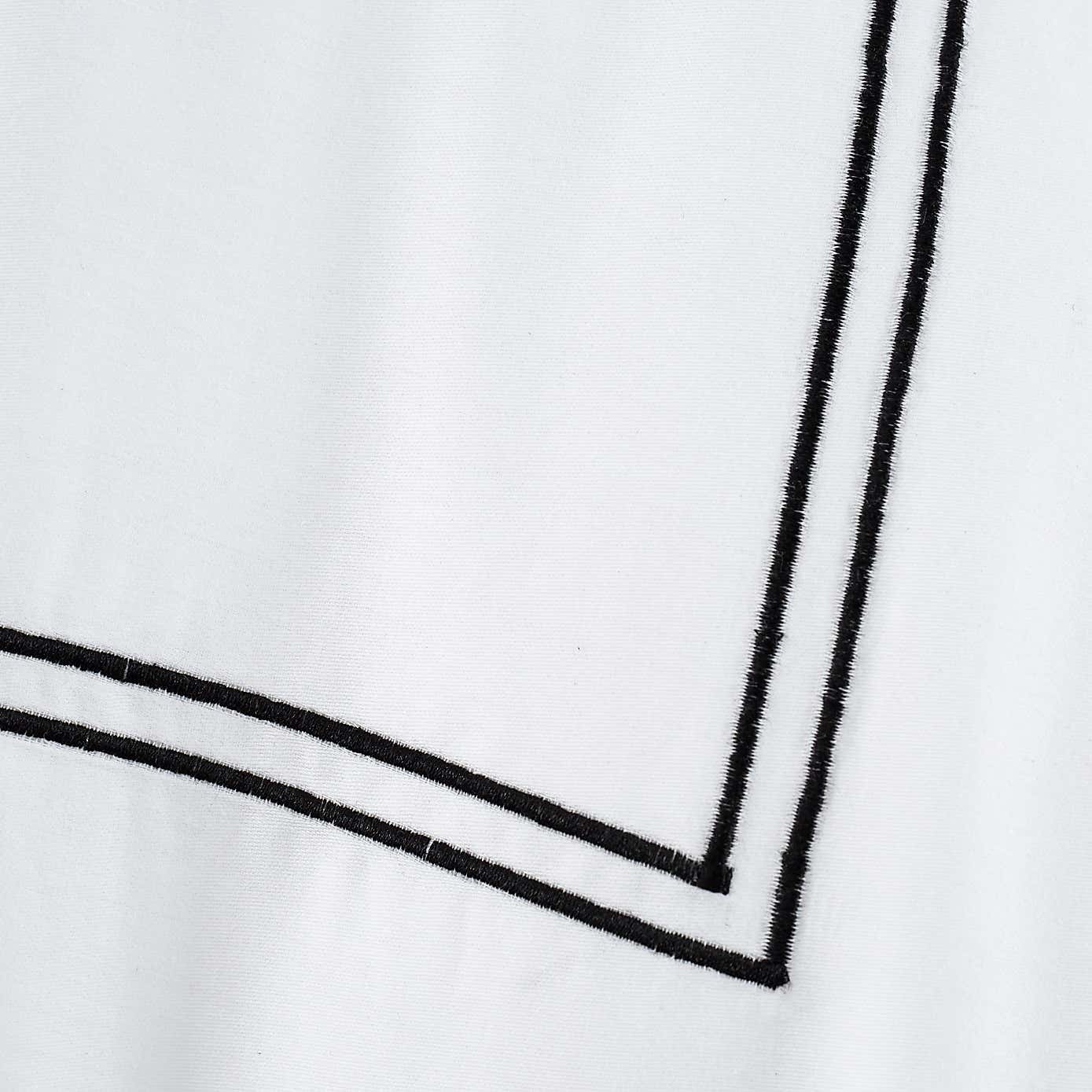 Hotel Double Sateen Stitch Duvet Cover & Pillowcase Set