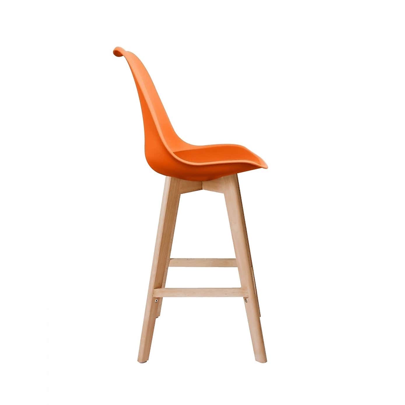 Fusion Living Soho Plastic Bar Stool