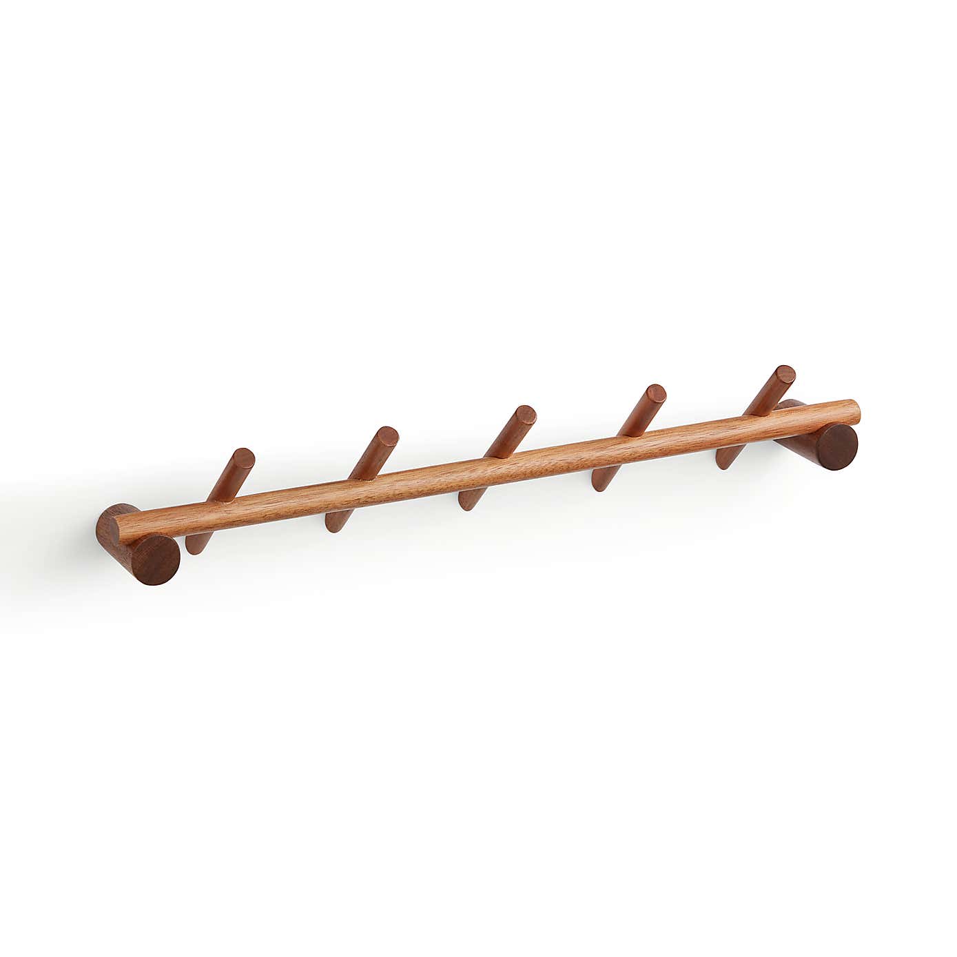 Acacia Wood Towel Peg Hooks