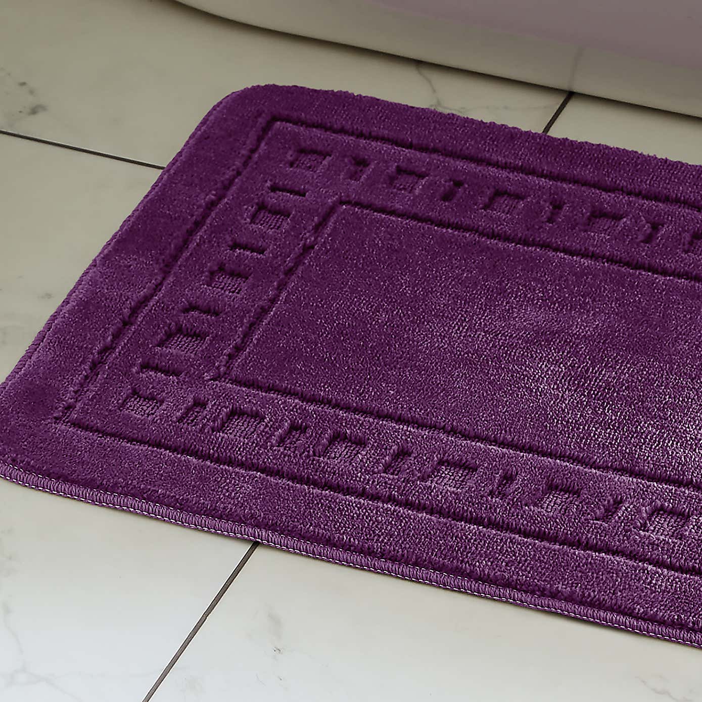 Armoni Bath Mat and Pedestal Mat Set