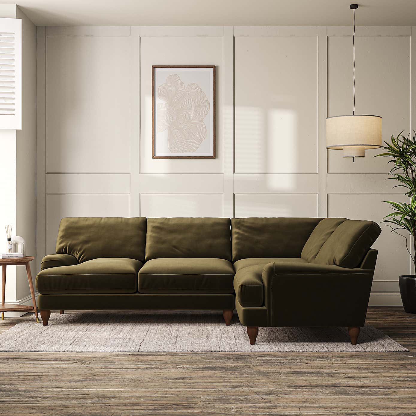 Darwin 4 Seater Corner Sofa