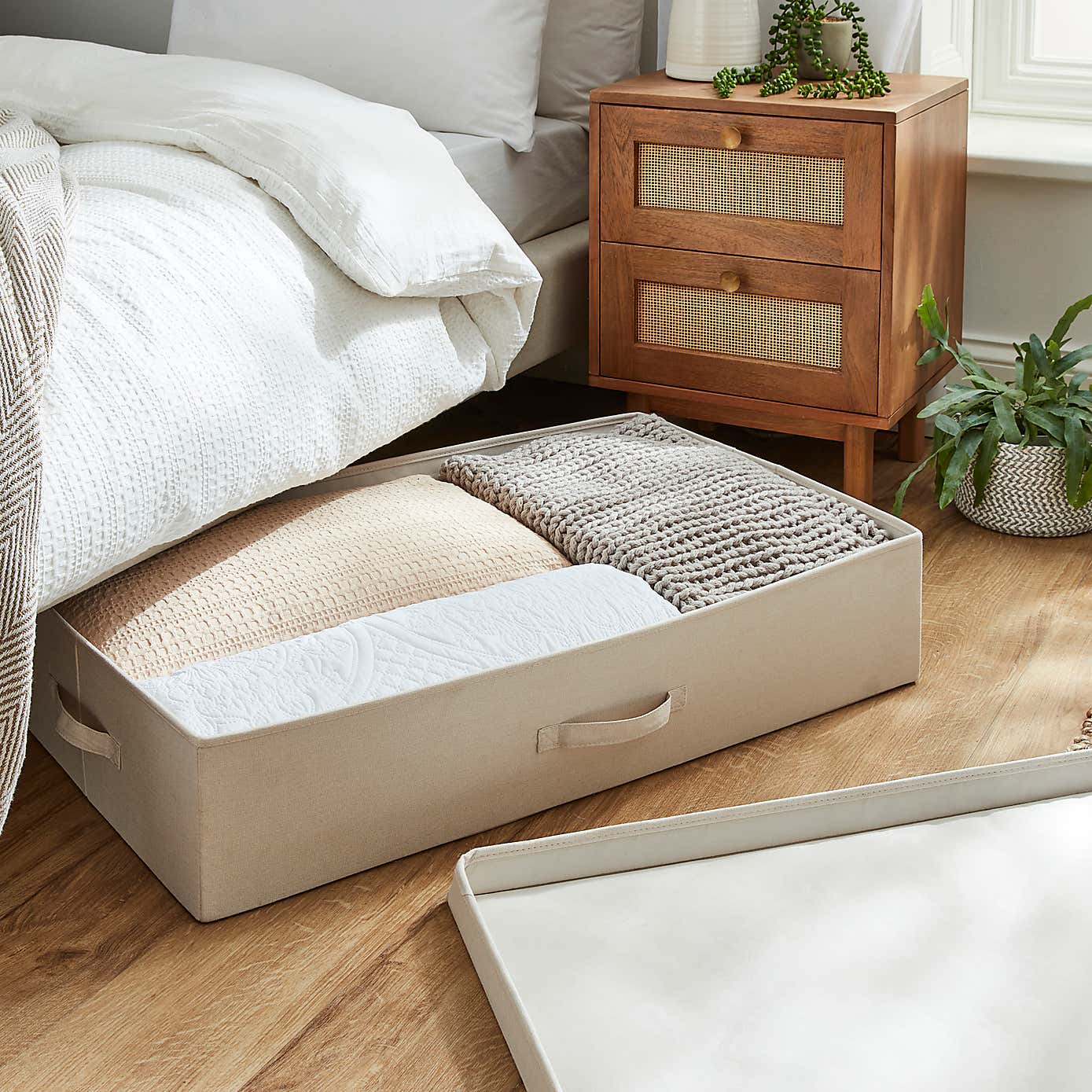 Fabric Underbed Storage Box