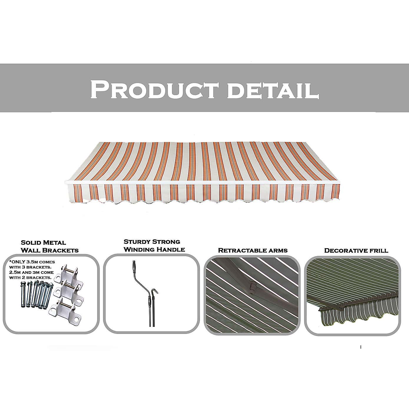 Greenhurst 3m Kingston Awning