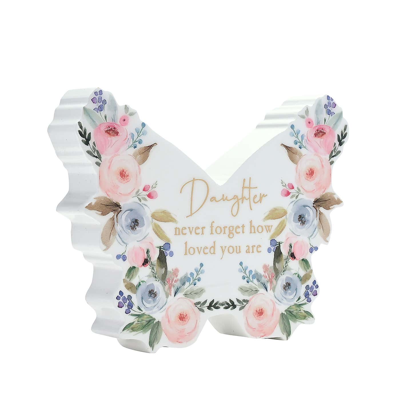 The Cottage Garden Daughter Butterfly Plaque