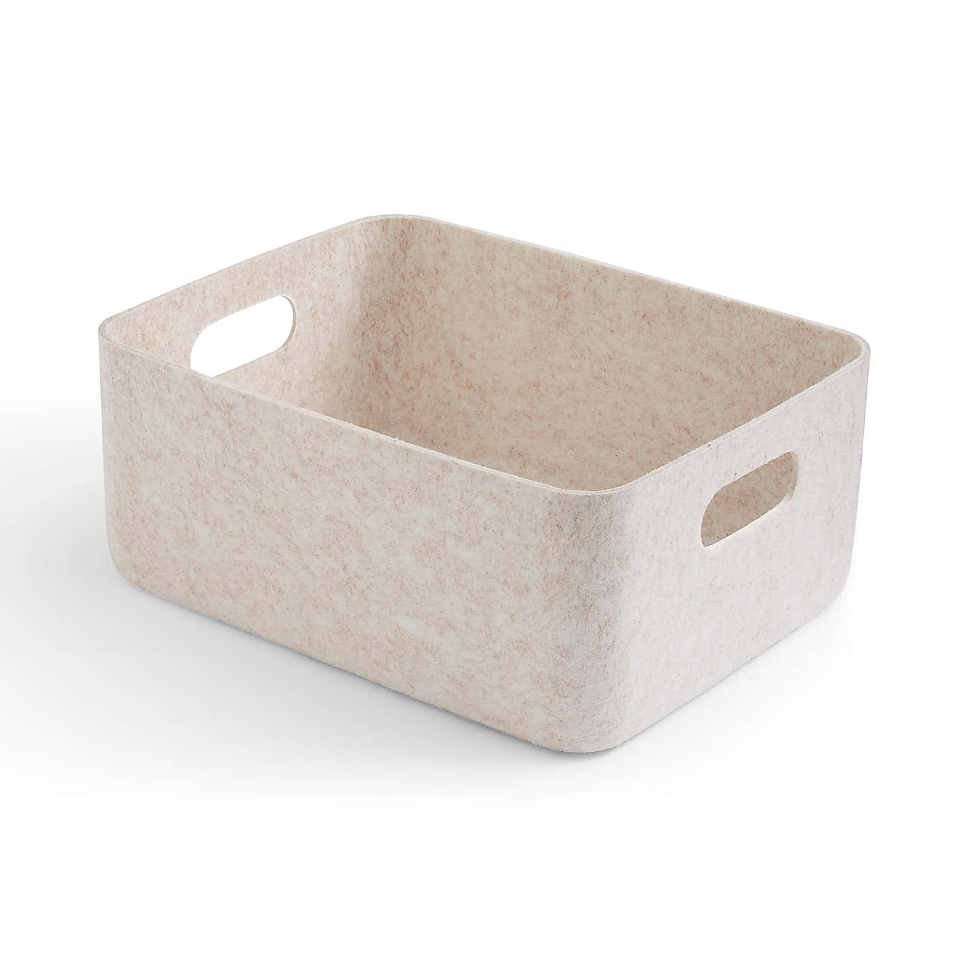 The Edited Life Natural Felt Drawer Organiser