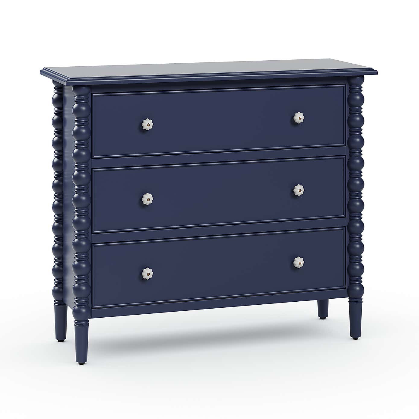 Pippin 3 Drawer Chest, Navy