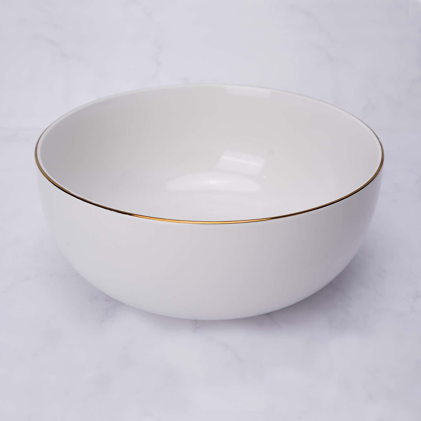 Gold Band Serve Bowl
