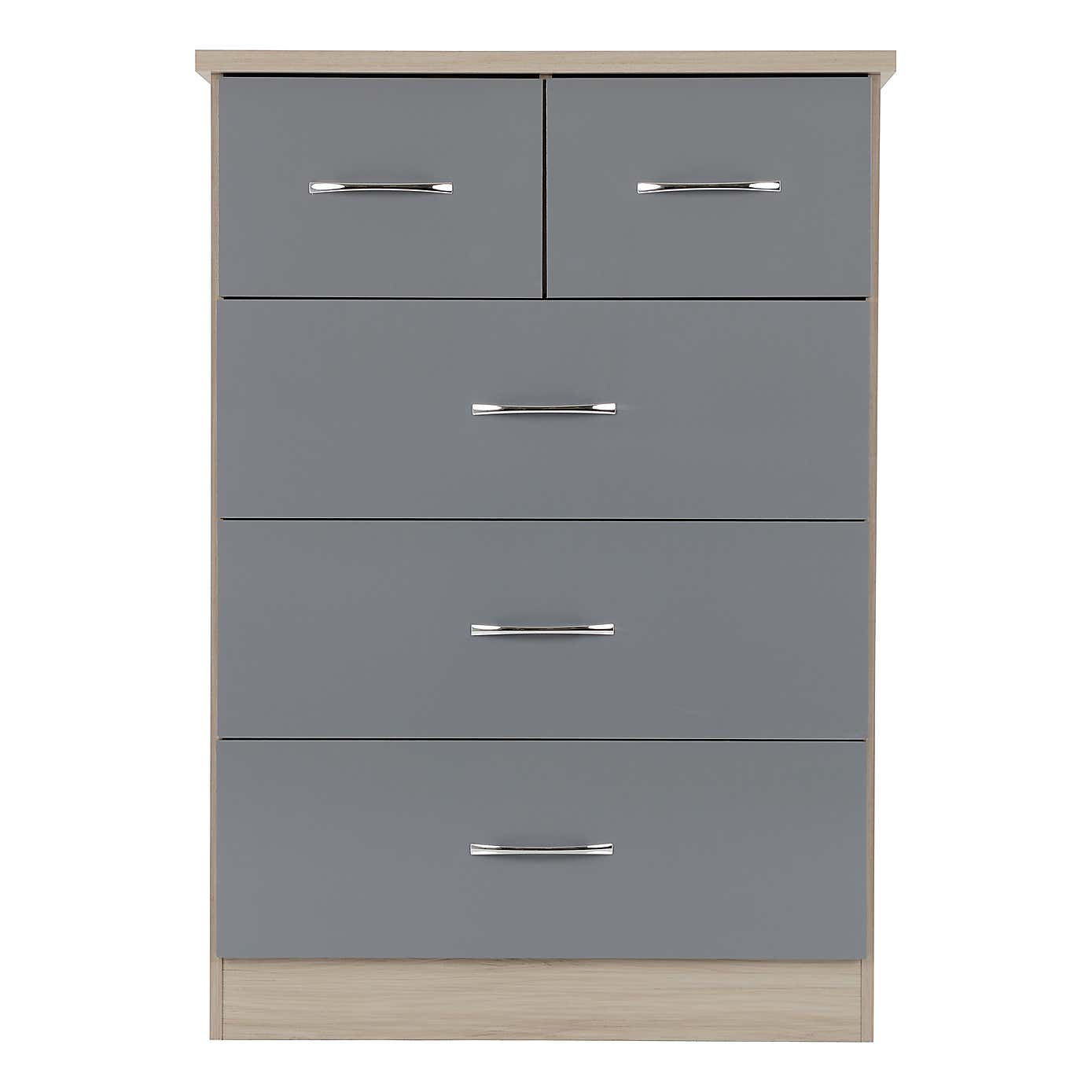 Nevada 5 Drawer Chest