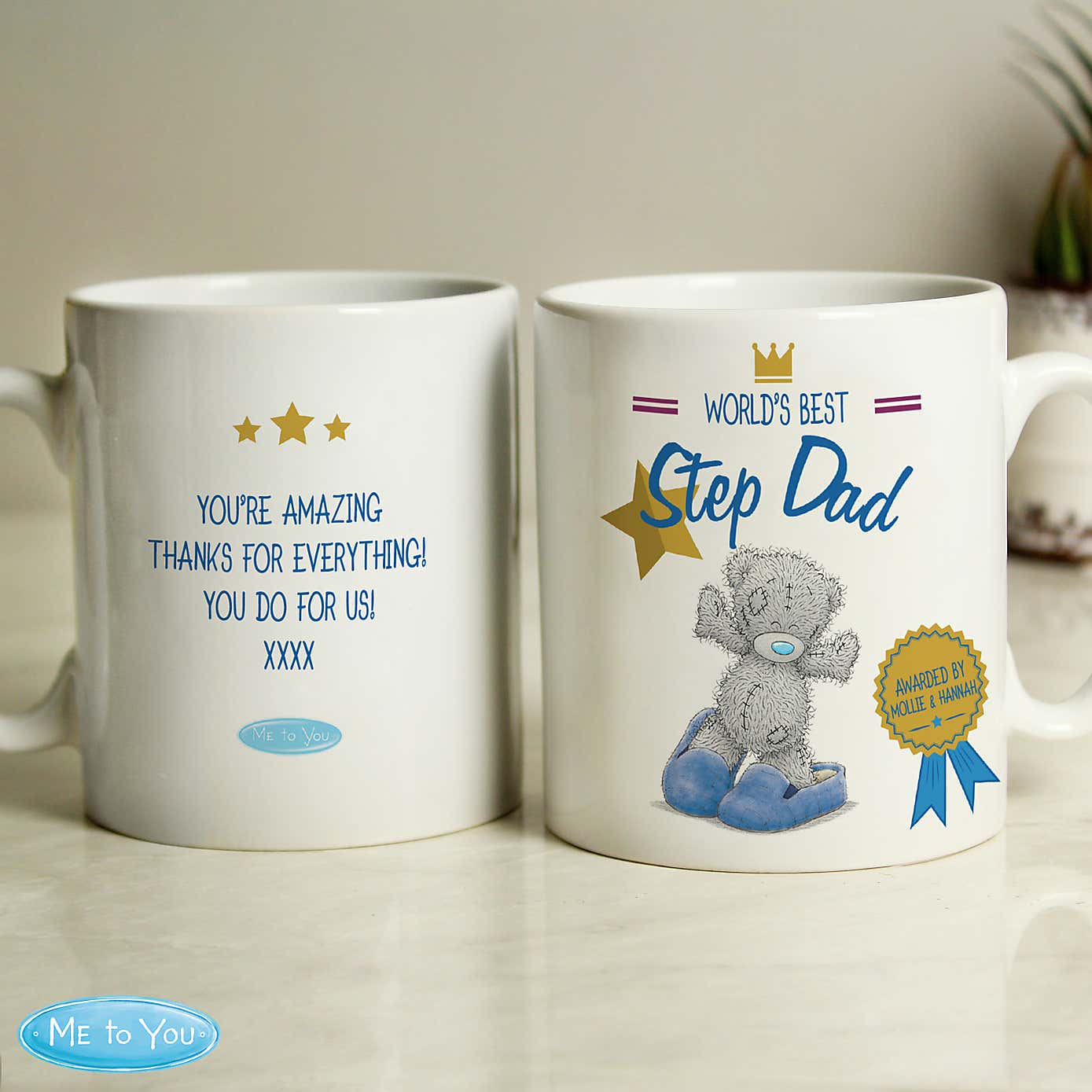 Personalised Me to You Slippers Mug