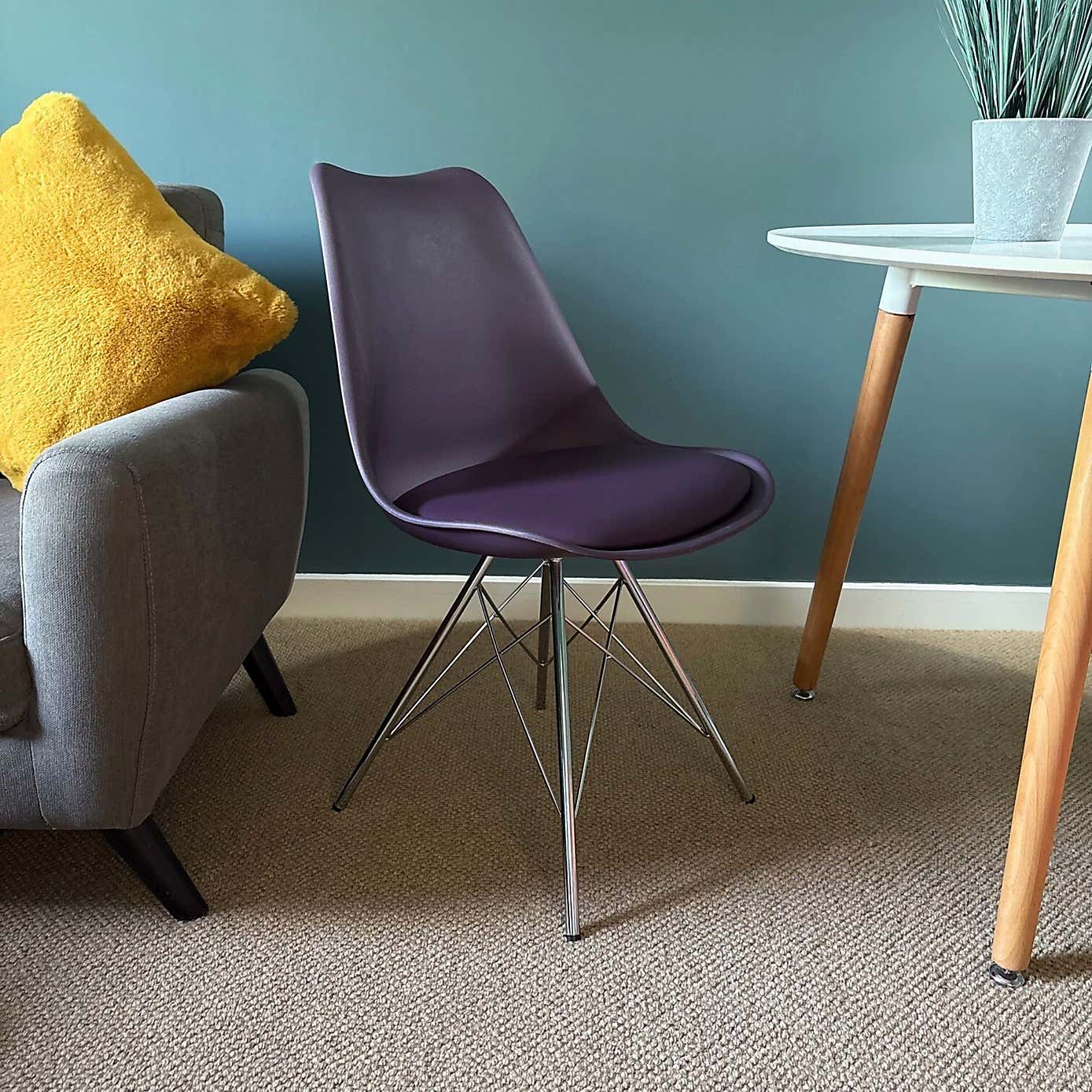 Fusion Living Soho Plastic Dining Chair