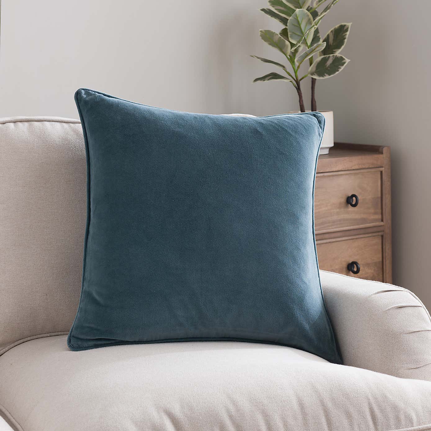 Clara Cotton Velvet Cushion