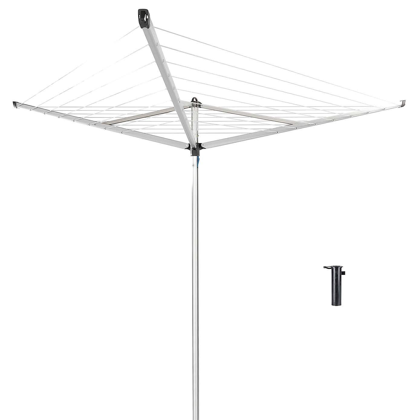 Brabantia 30 Metre 3 Arm Compact Rotary Washing Line