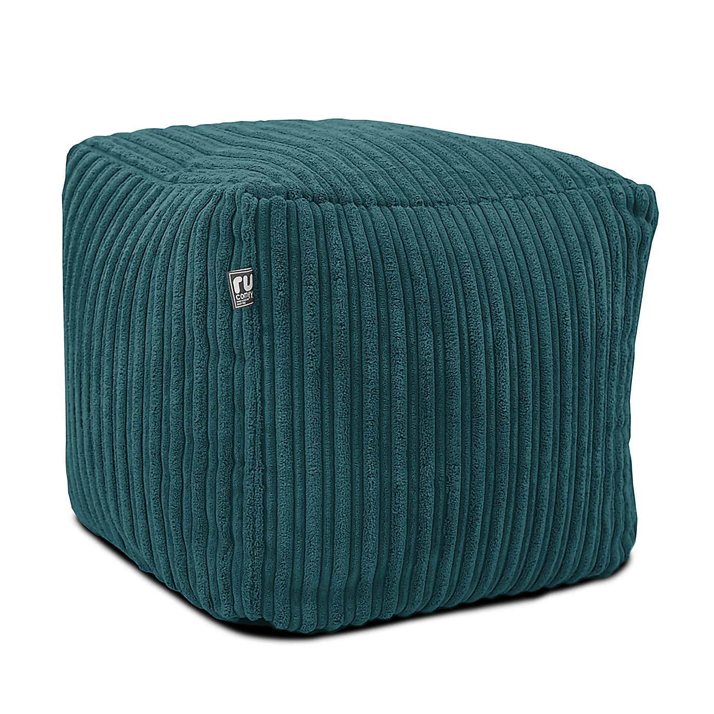 Ru Comfy Jumbo Cord Cube Beanbag
