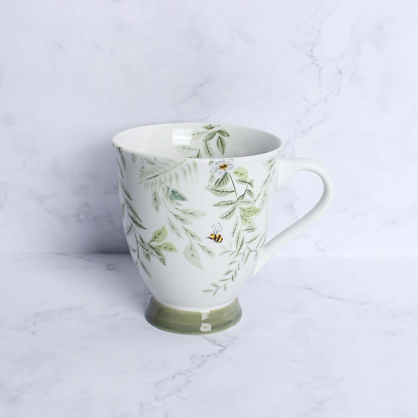 Willow Trail Sage Gloss Porcelain Mug