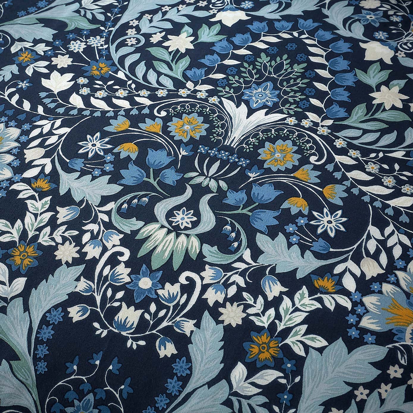 Hardwick Blue Duvet Cover and Pillowcase Set