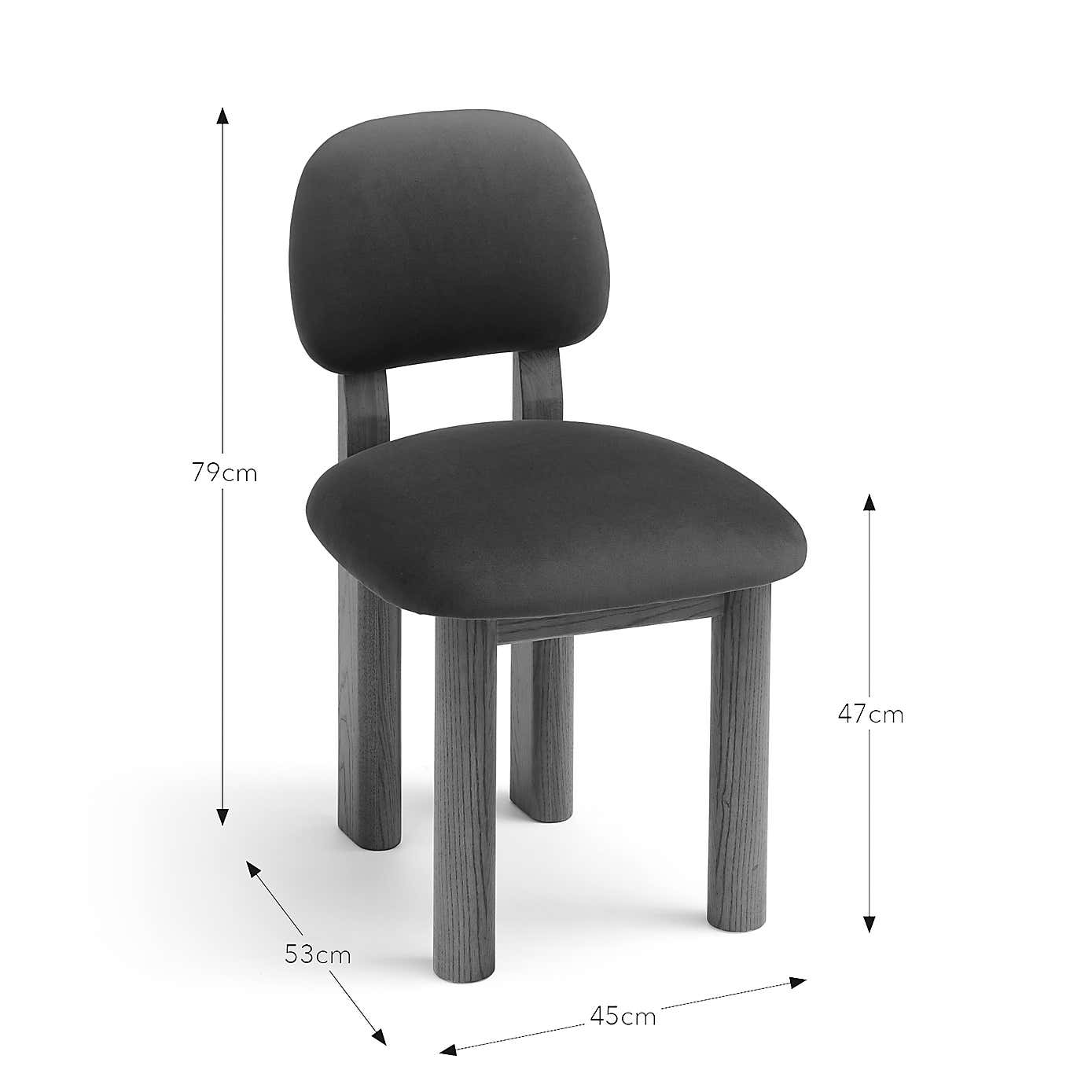 Adelita Velvet Dining Chair