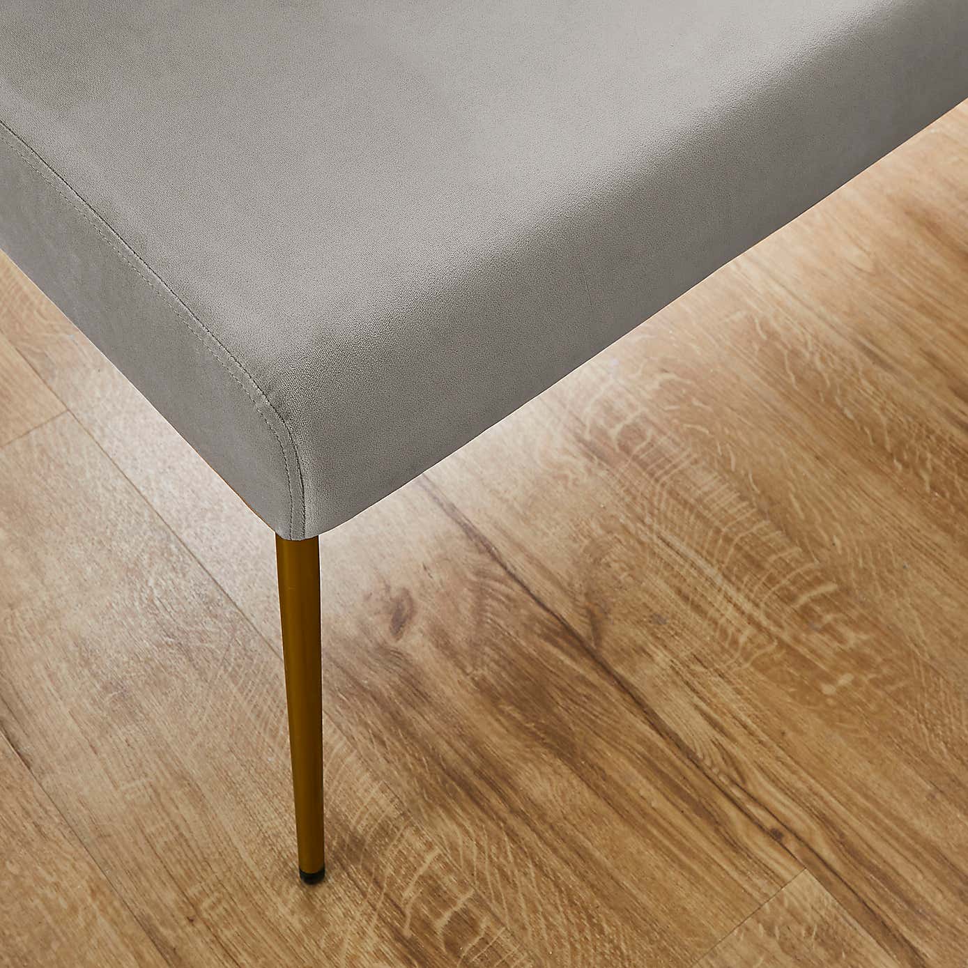 Kendall Velvet Corner Bench