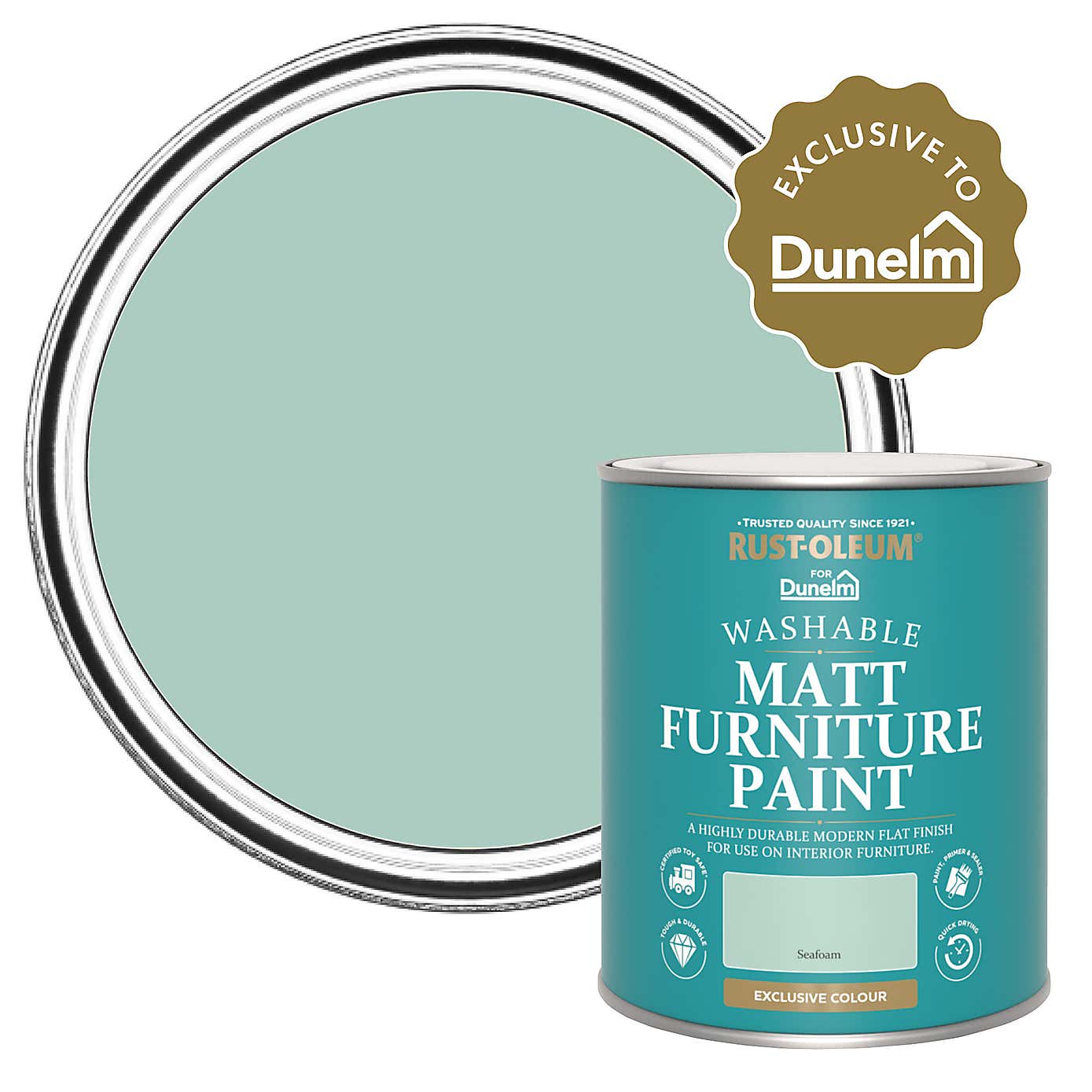 Rust-Oleum Seafoam Matt Furniture Paint