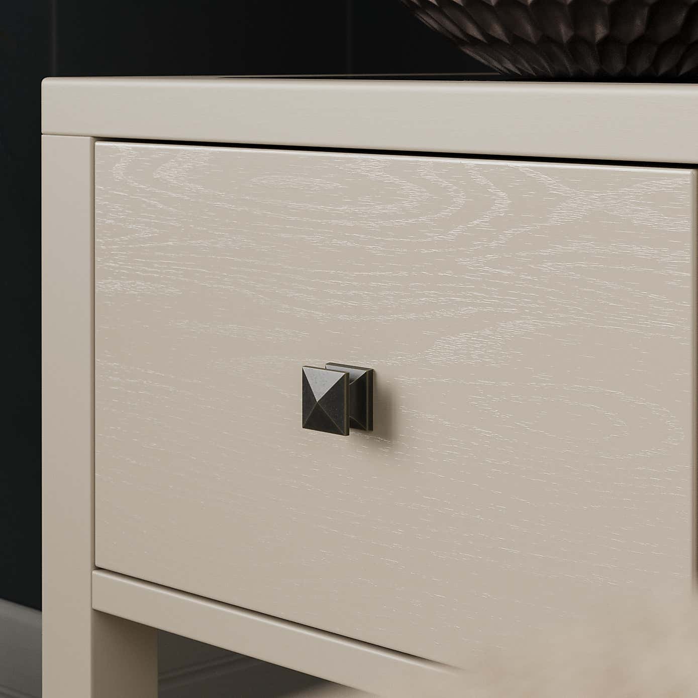 Luxe 1 Drawer Slim Bedside Table