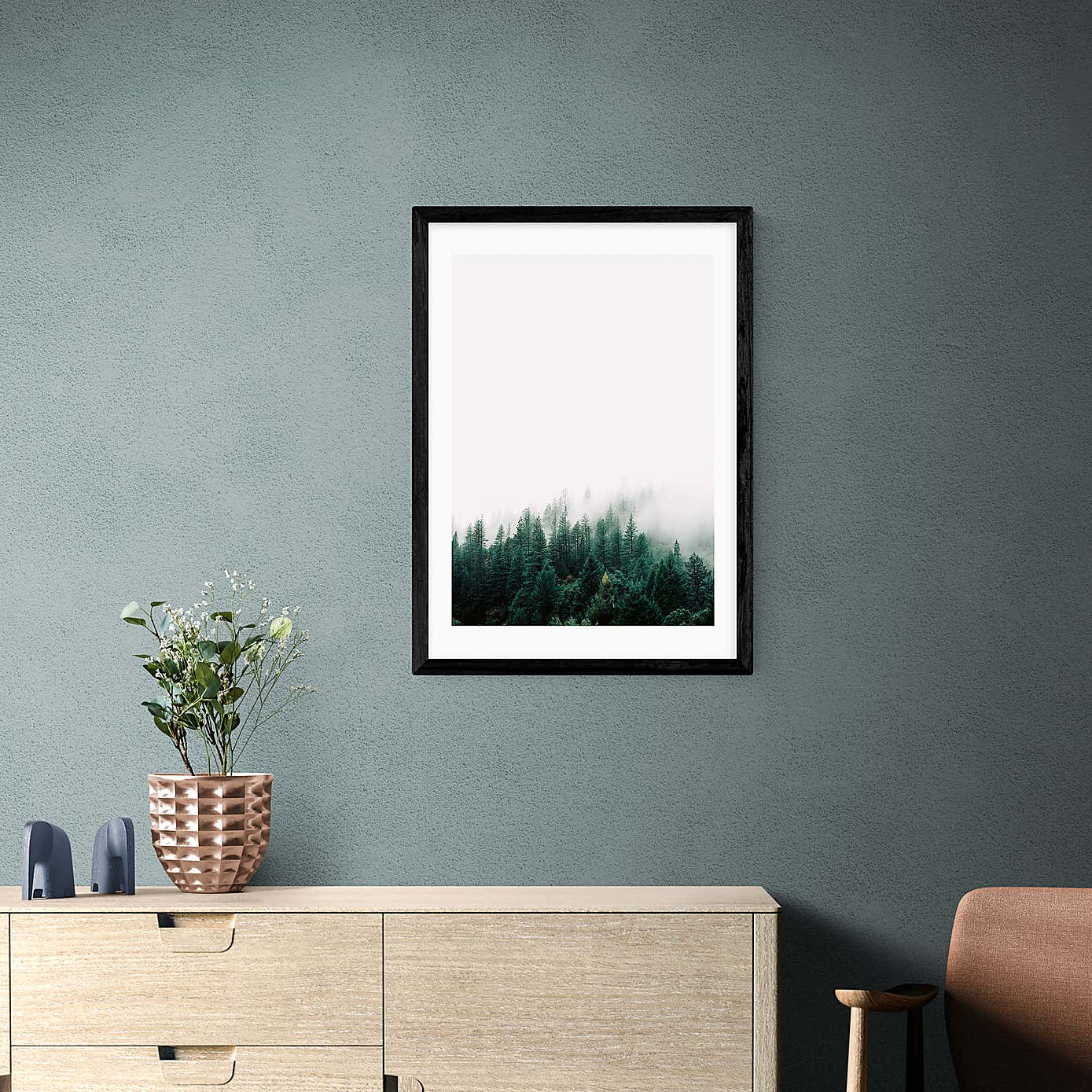 East End Prints Forest Mist Print