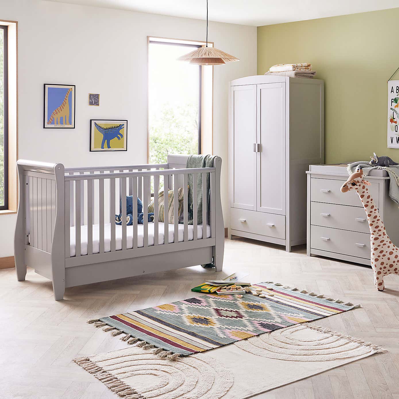Babymore Stella 3 Piece Nursery Furniture Set