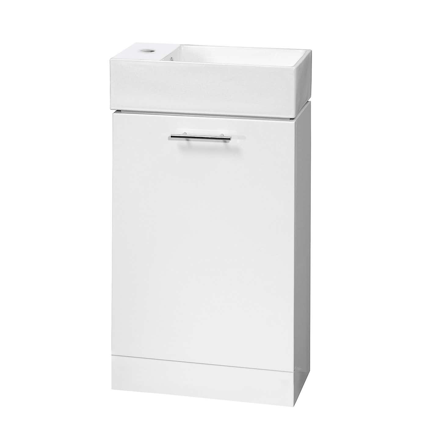 Mayford 1 Door Compact Vanity Unit with Basin