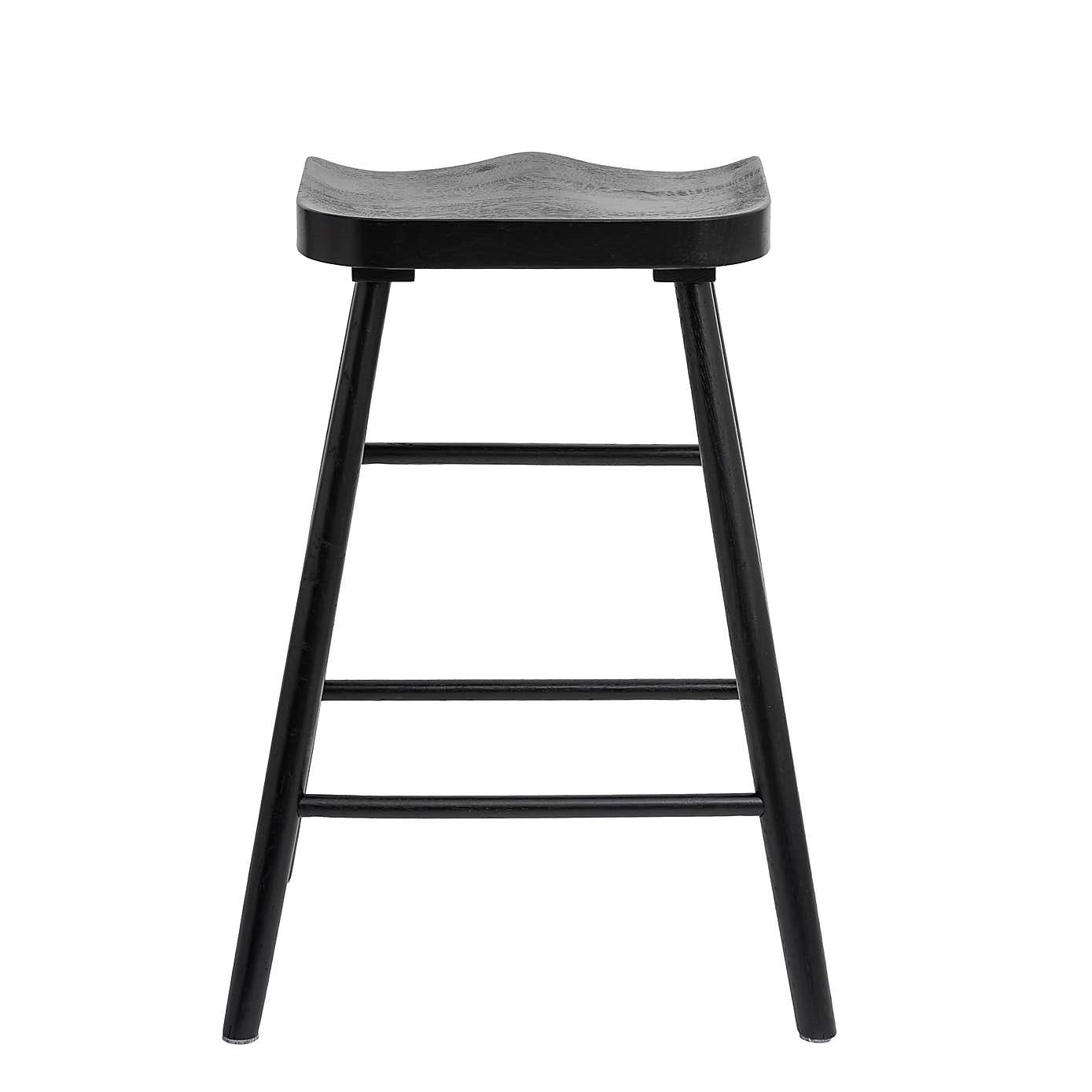 Loxwood Counter Height Bar Stool, Solid Oak