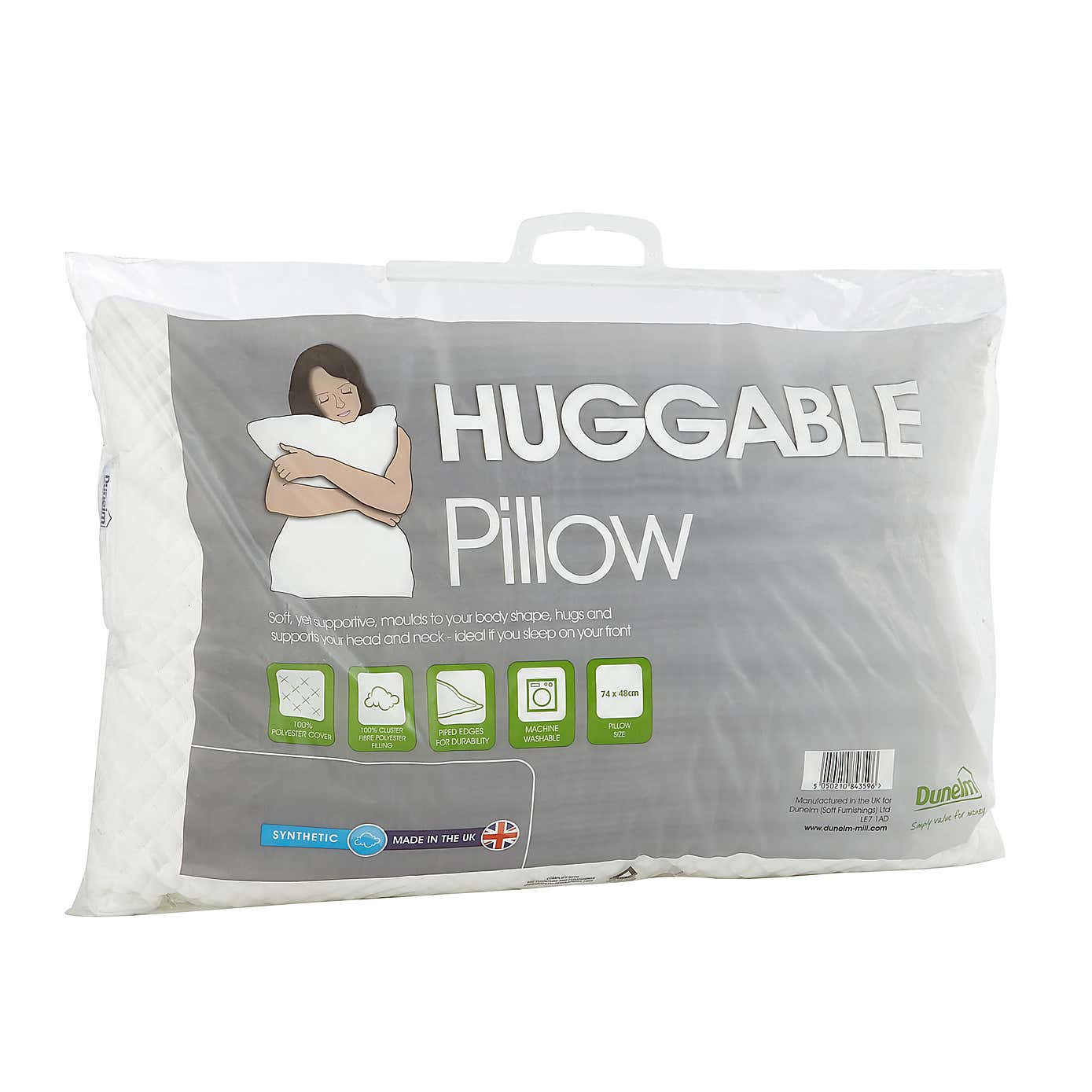 Huggable Soft-Support Pillow