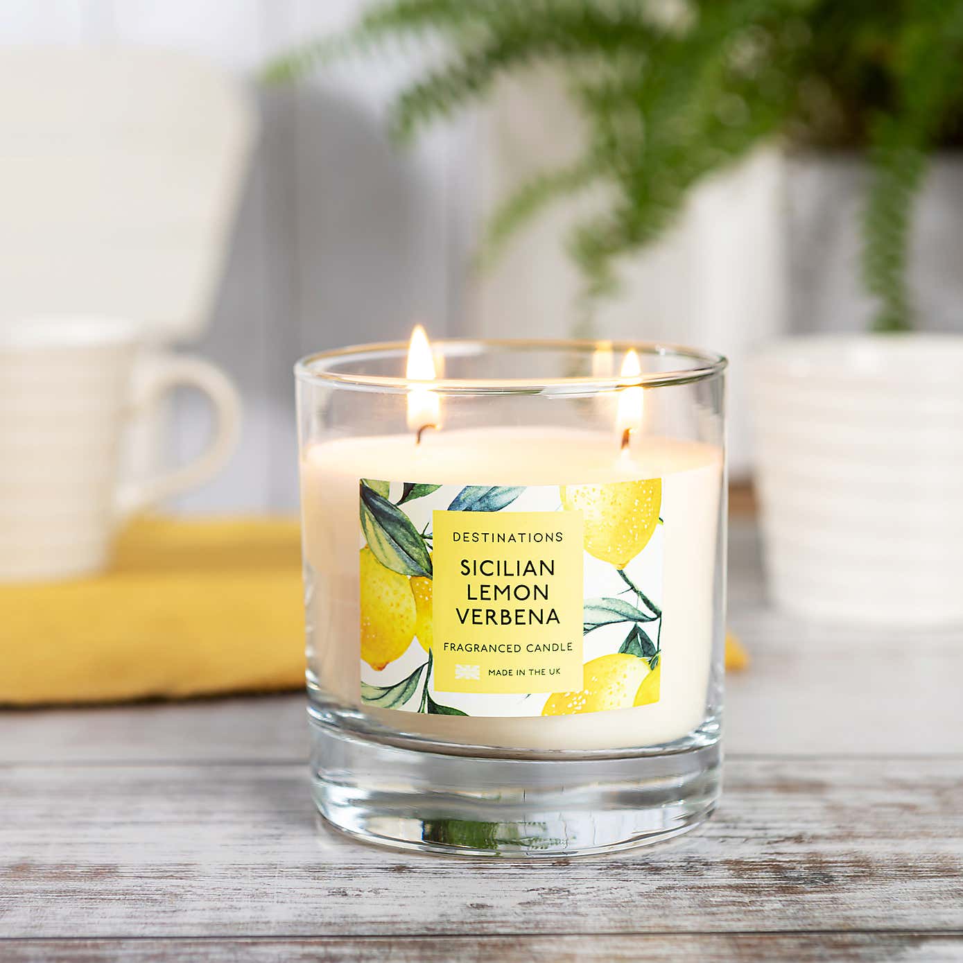 Sicilian Lemon Verbena Multi Wick Jar Candle