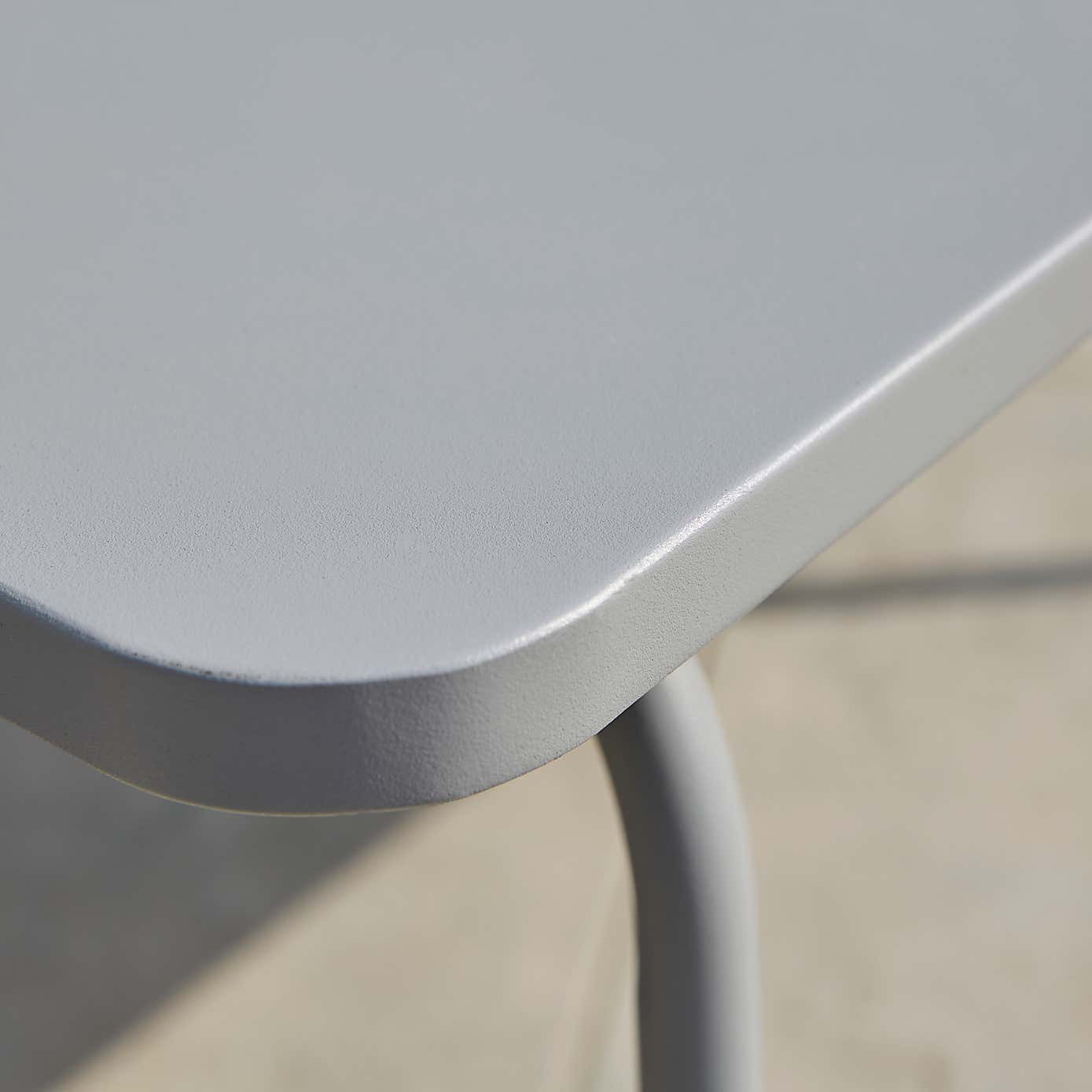 Grey Metal Conversation Set