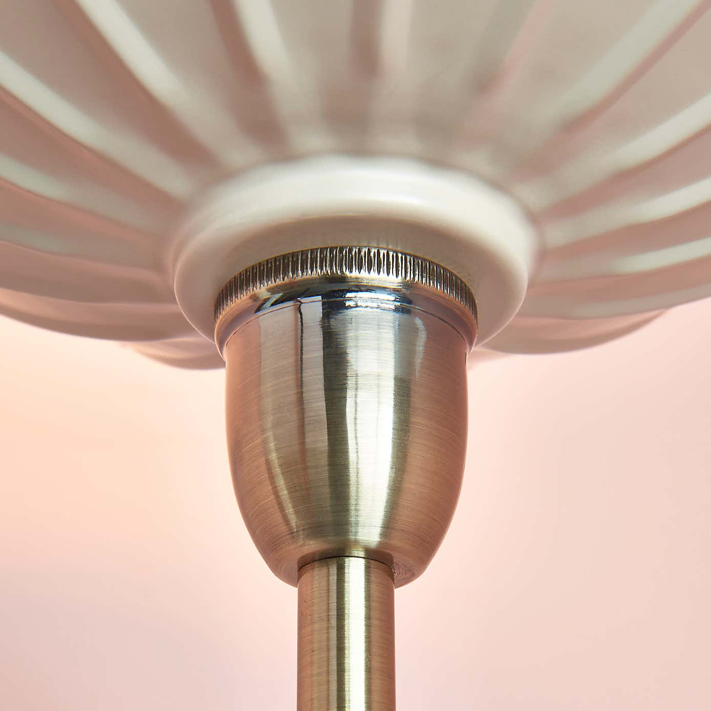 Maya Scallop Touch Dimmable Floor Lamp