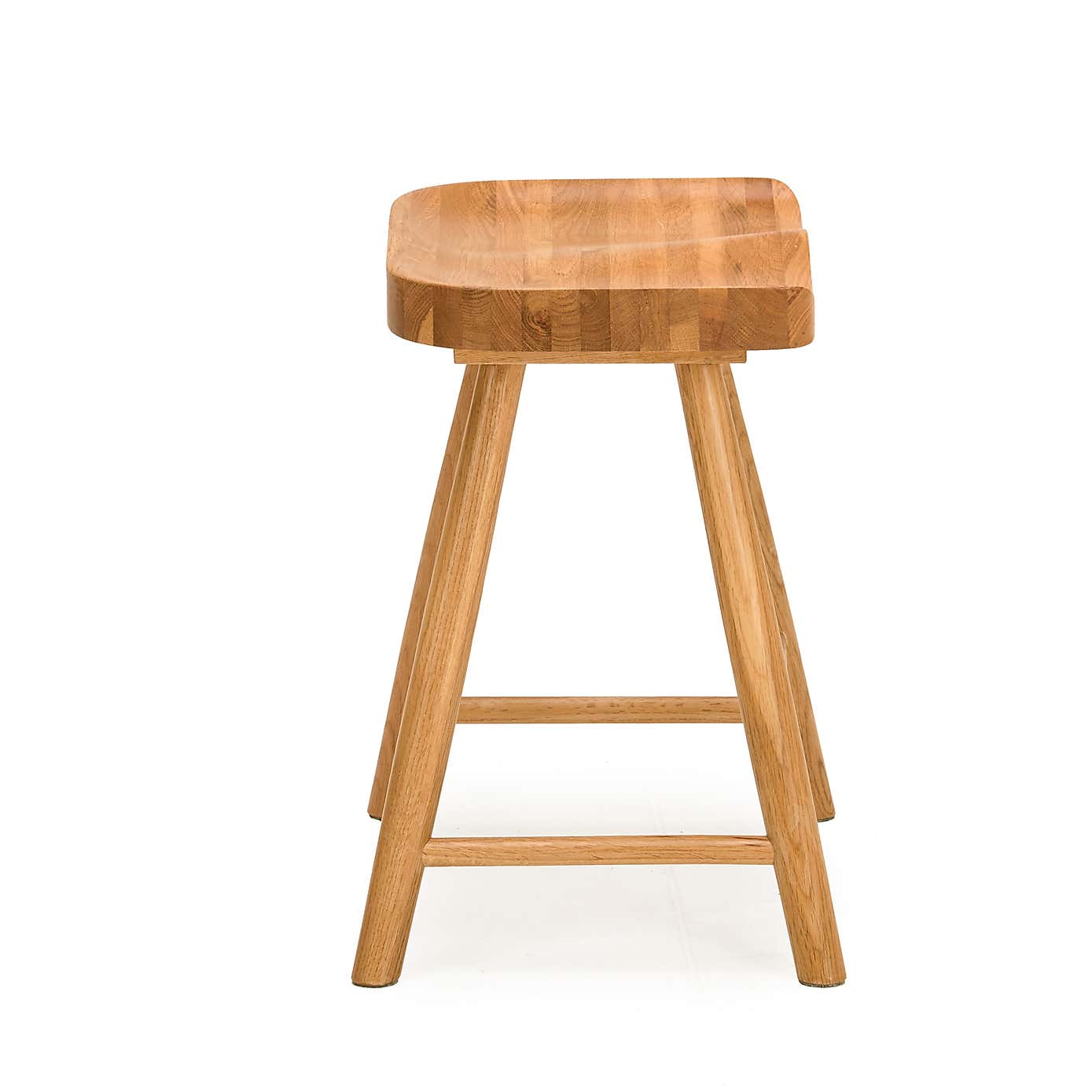 Loxwood Table Height Bar Stool, Solid Oak