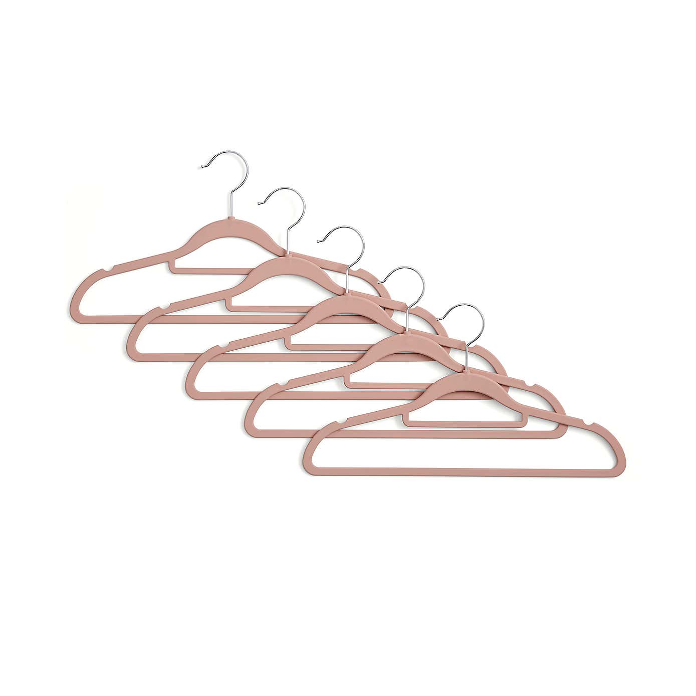 Pack of 5 Non Slip Hangers