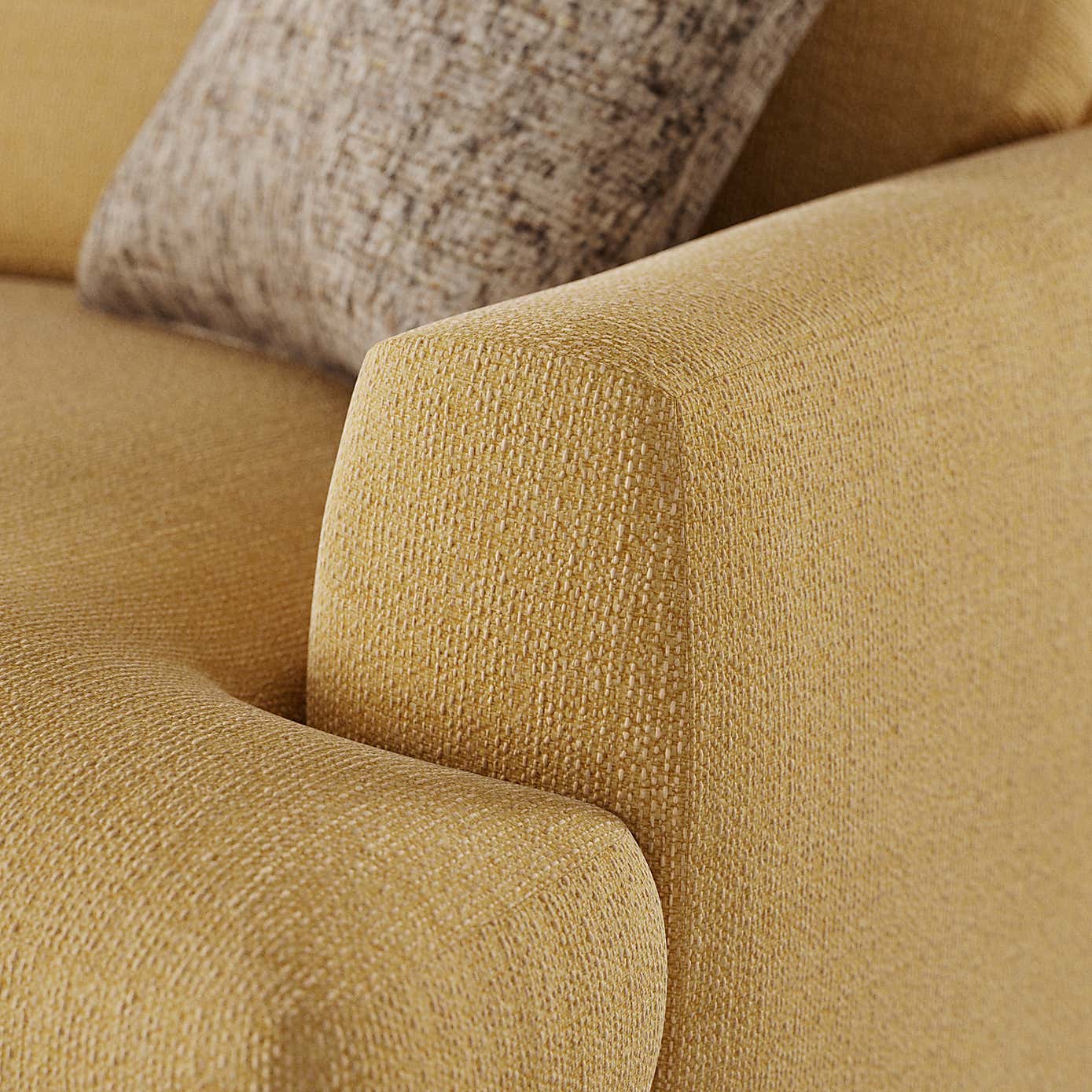 Lawson Chunky Tonal Weave 4 Seater Sofa