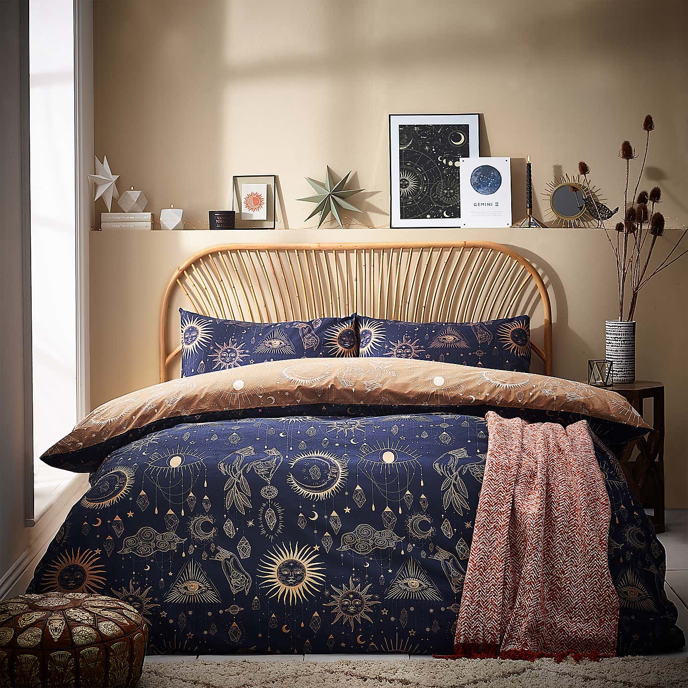 Furn. Constellation Duvet Cover & Pillowcase Set