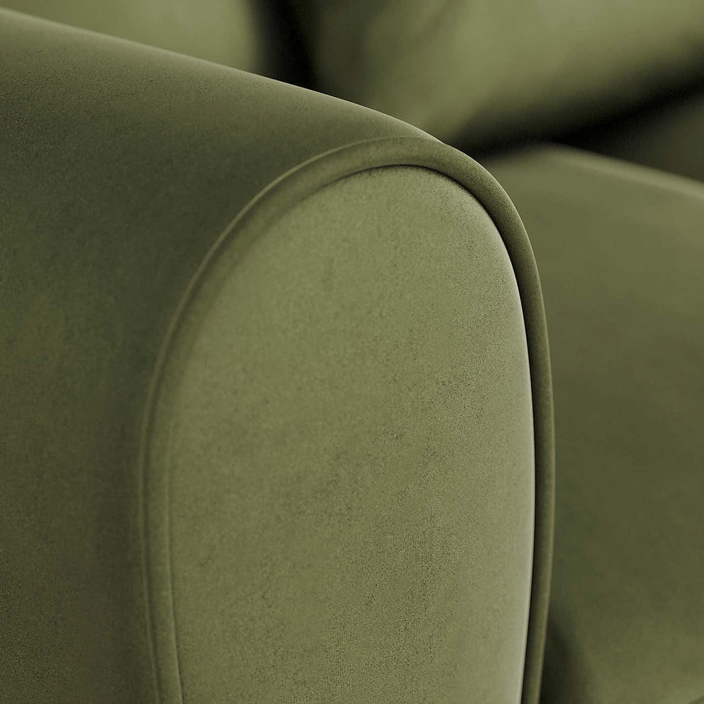 Blake Curved Arm Opulent Velvet 2 Seater Sofa