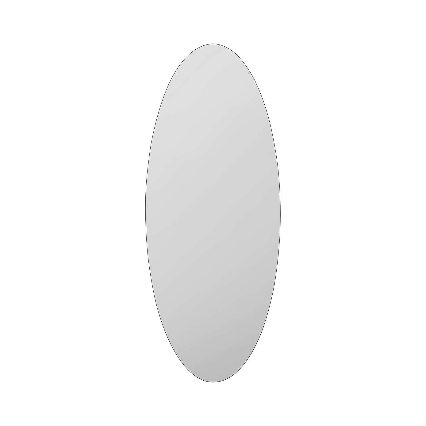 The Ovale Frameless Oval Wall Mirror