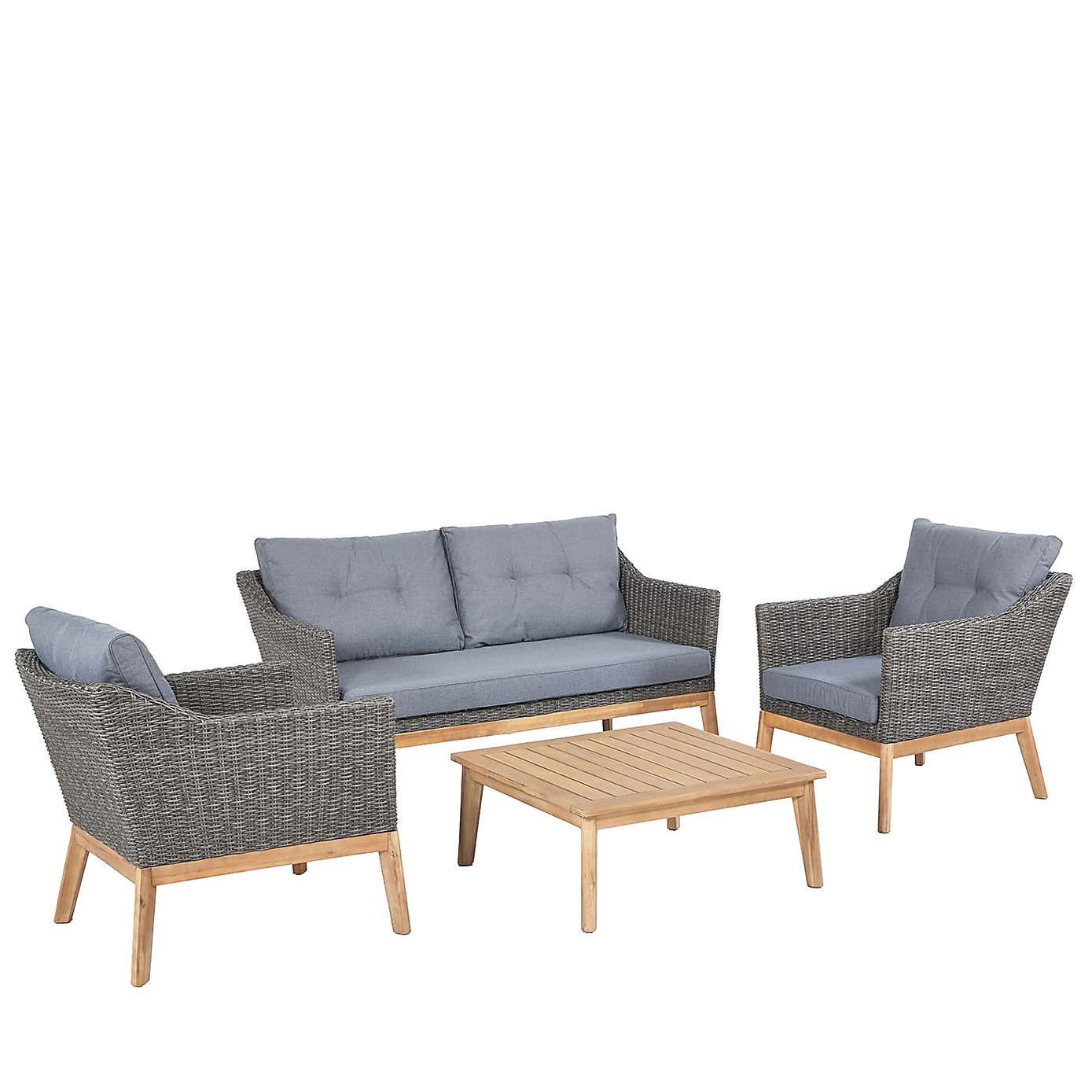 Larissa Kubu Rattan Lounge Set