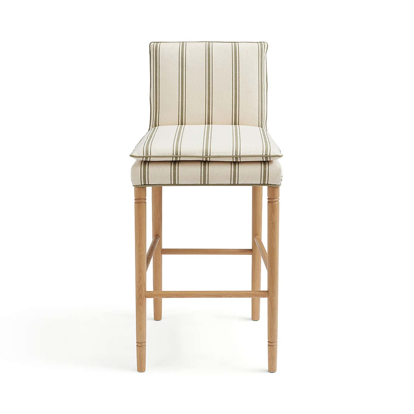 Churchgate Walcote Striped Fabric Bar Stool