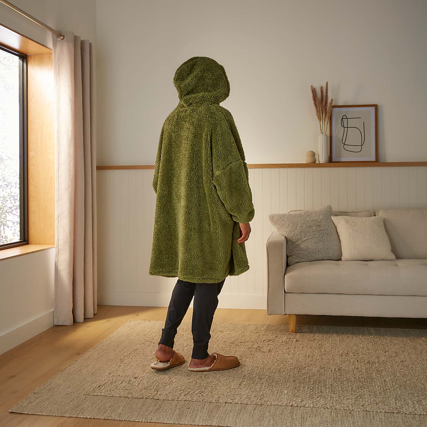 Teddy Oversized Blanket Hoodie