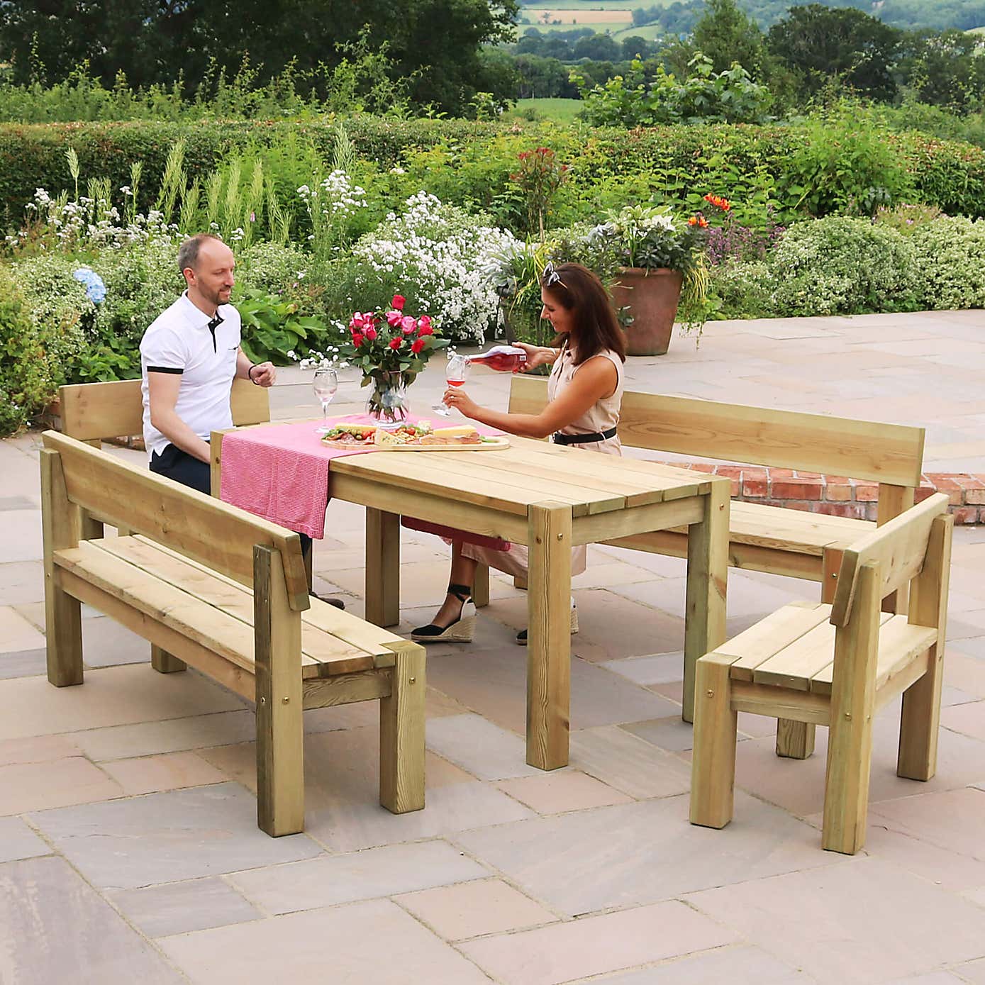 Philippa 6 Seater Dining Set